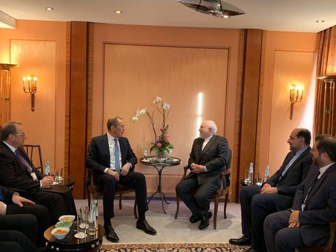 ظریف با وزرای خارجه روسیه و ترکیه ملاقات کرد